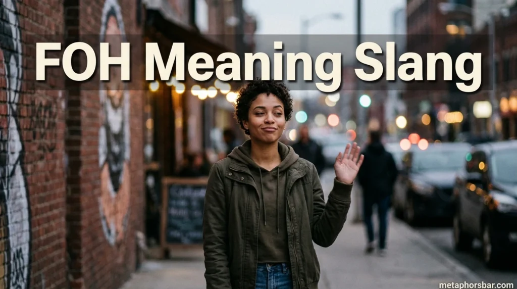FOH Meaning Slang