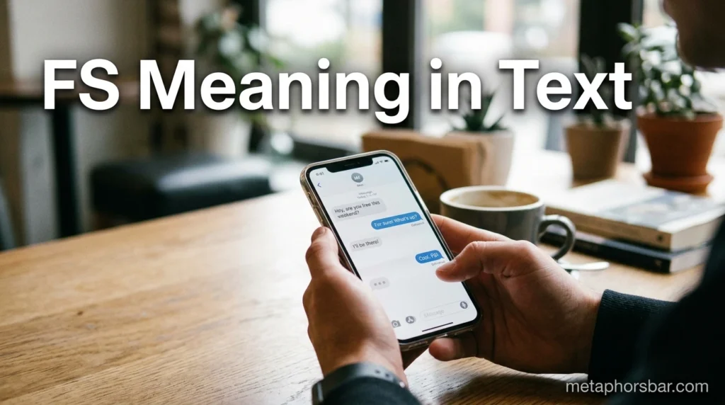 FS Meaning in Text