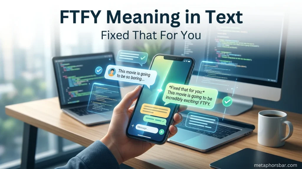FTFY Meaning in Text