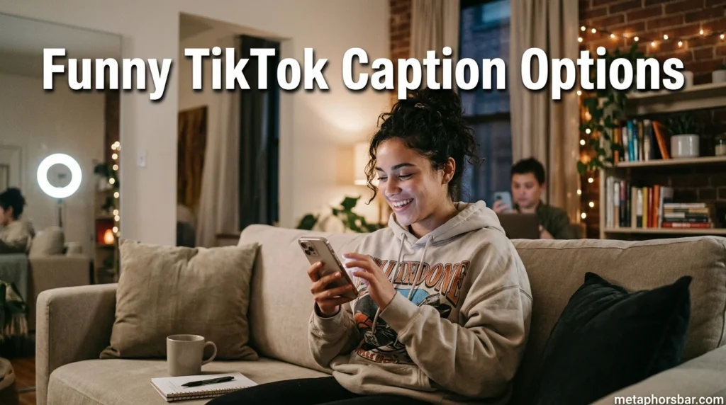 Funny TikTok Caption Options