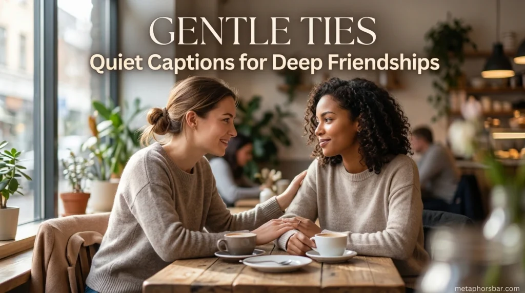 Gentle Ties: Quiet Captions for Deep Friendships
