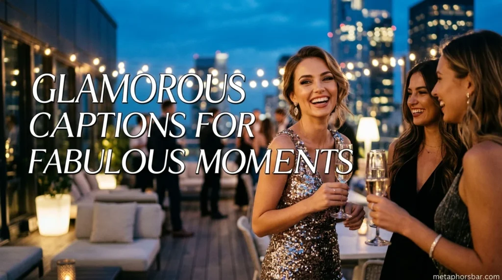 Glamorous Captions for Fabulous Moments