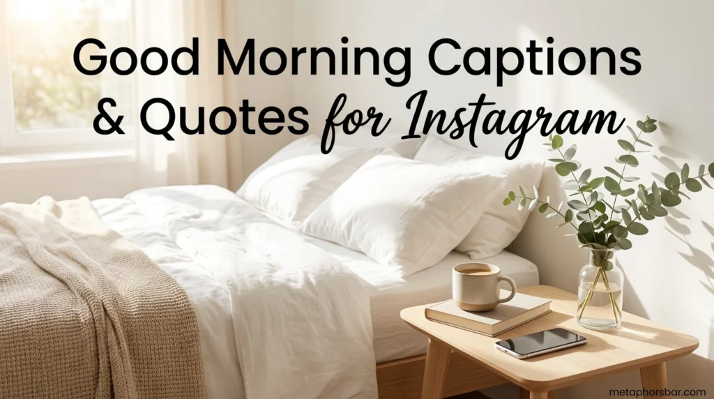 Good Morning Captions & Quotes for Instagram