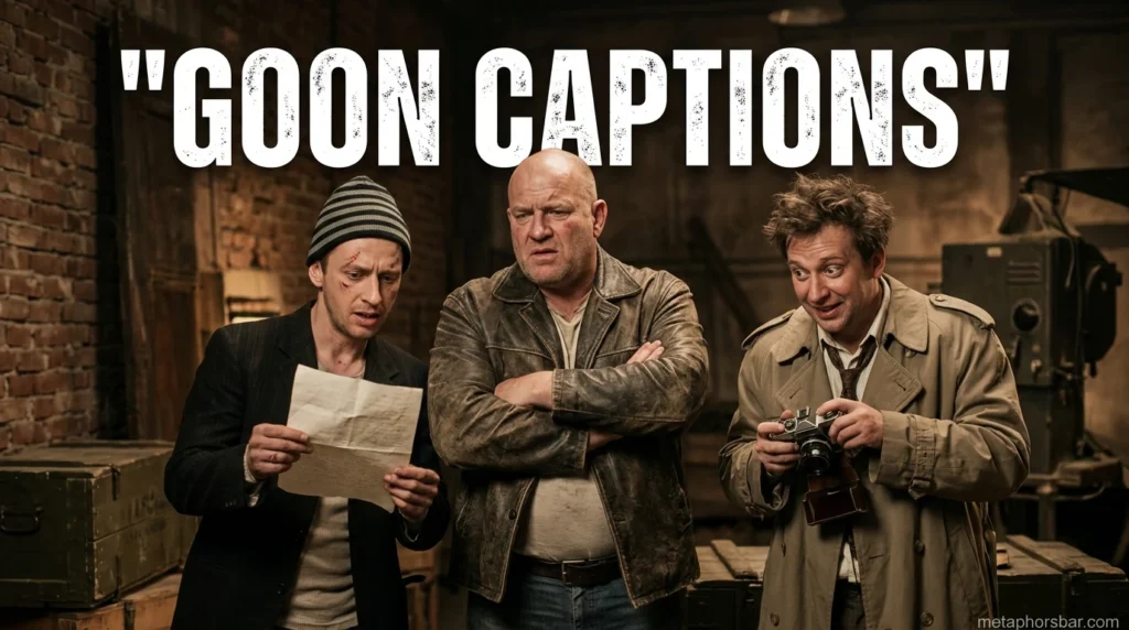 Goon Captions