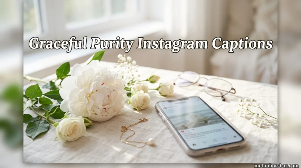 Graceful Purity Instagram Captions