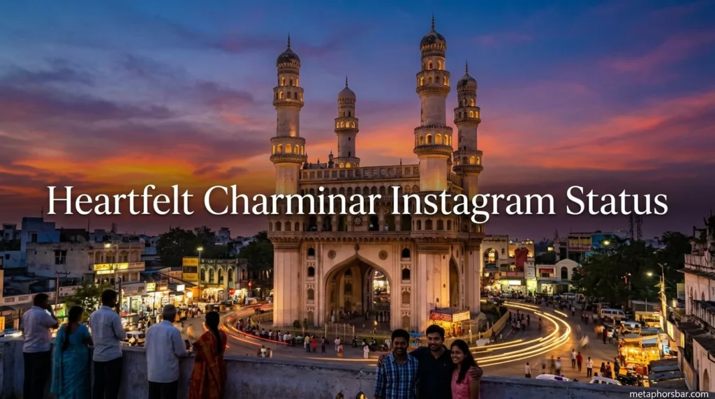Heartfelt Charminar Instagram Status