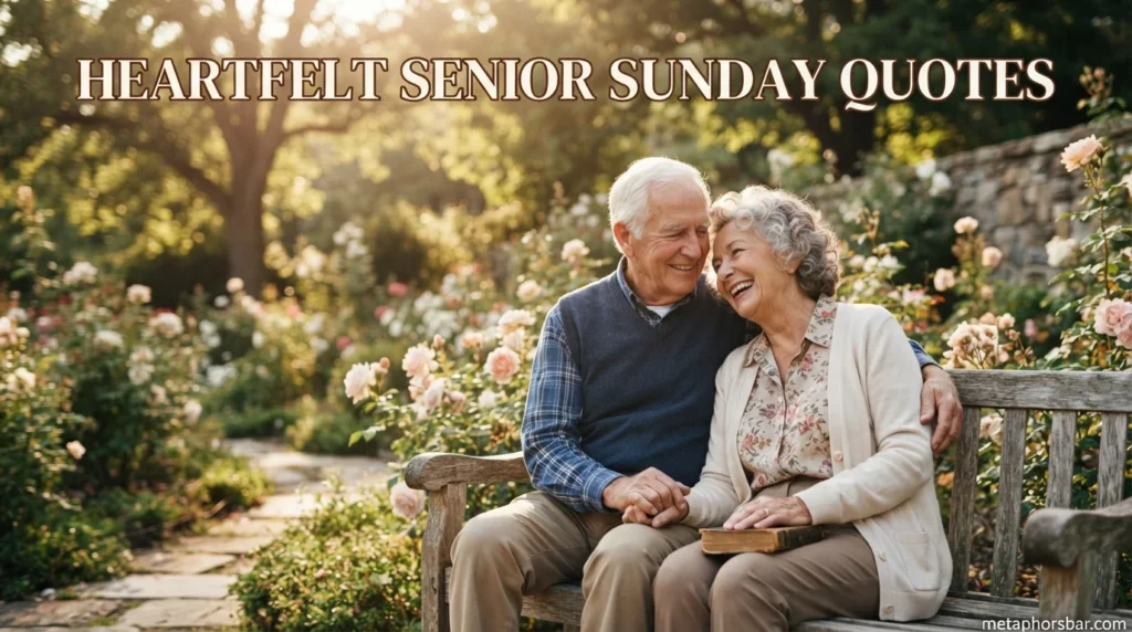 Heartfelt Senior Sunday Quotes