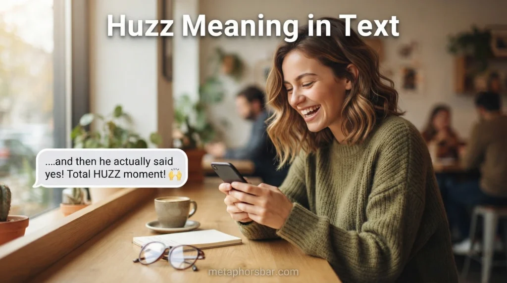Huzz Meaning in Text