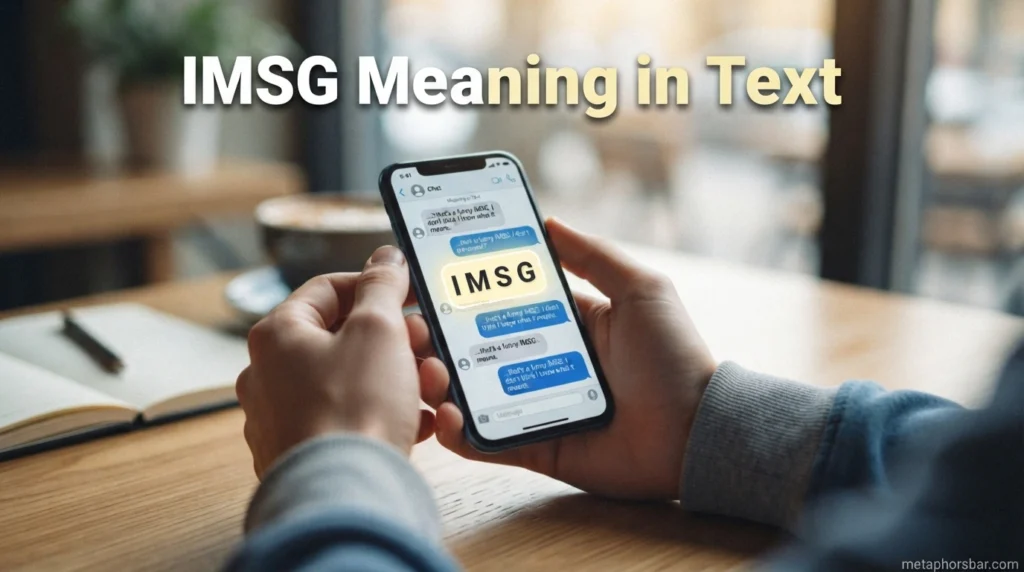 IMSG Meaning in Text