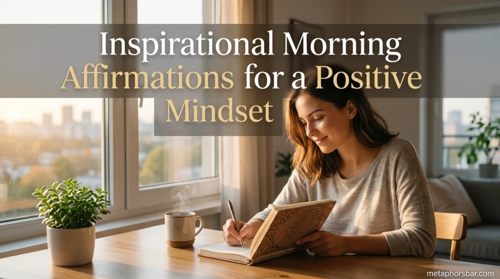 Inspirational Morning Affirmations for a Positive Mindset