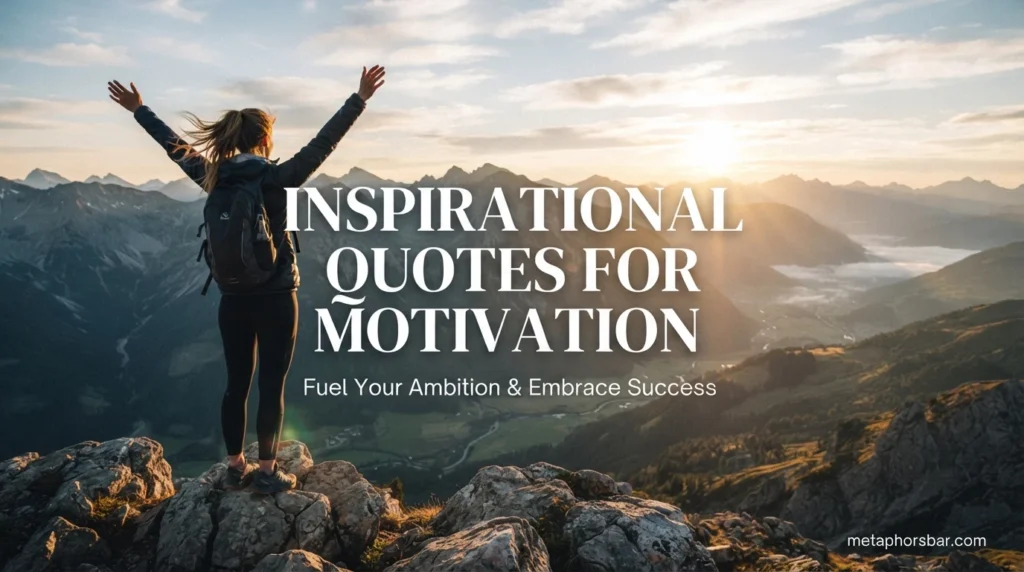 Inspirational Quotes for Motivation