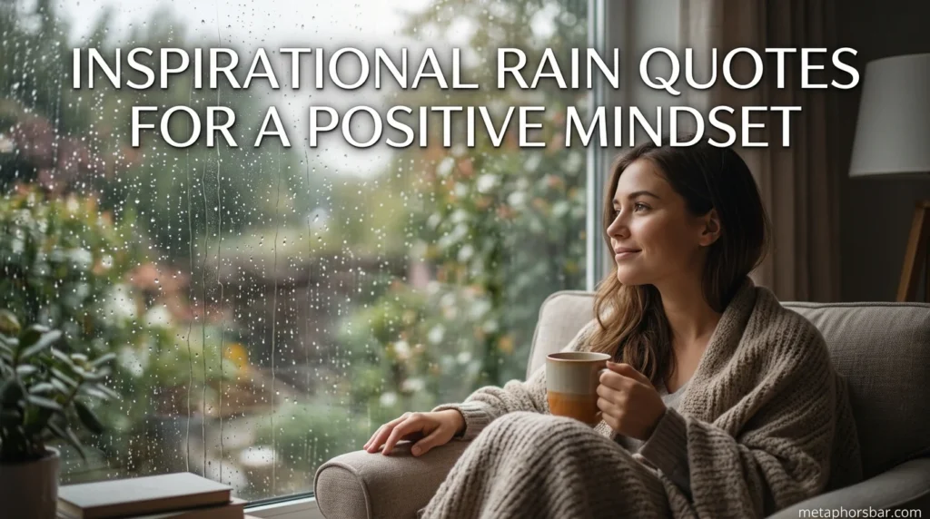 Inspirational Rain Quotes for a Positive Mindset