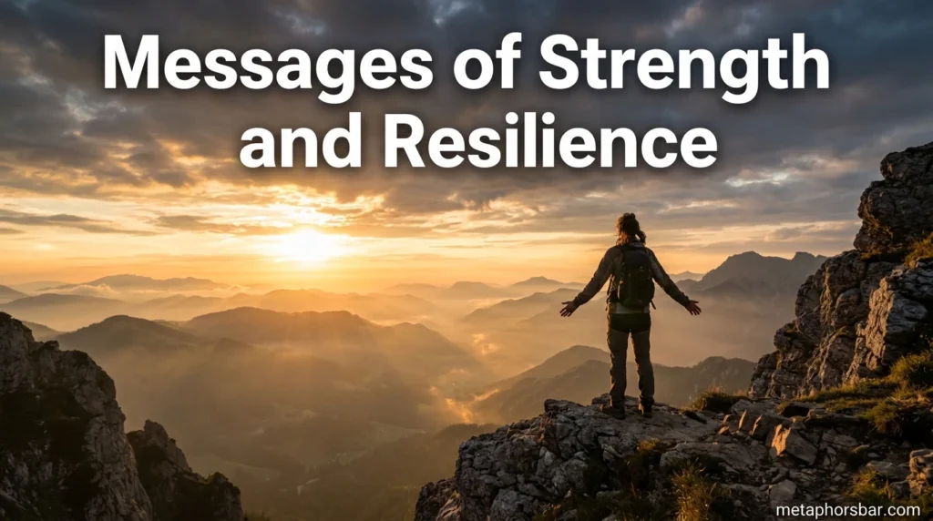 Messages of Strength and Resilience