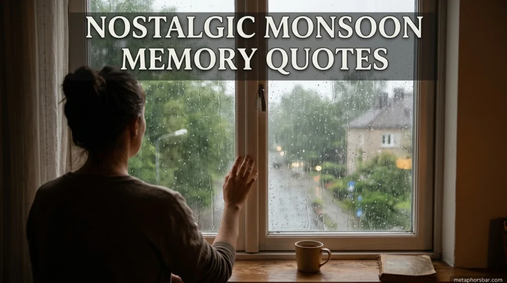Nostalgic Monsoon Memory Quotes