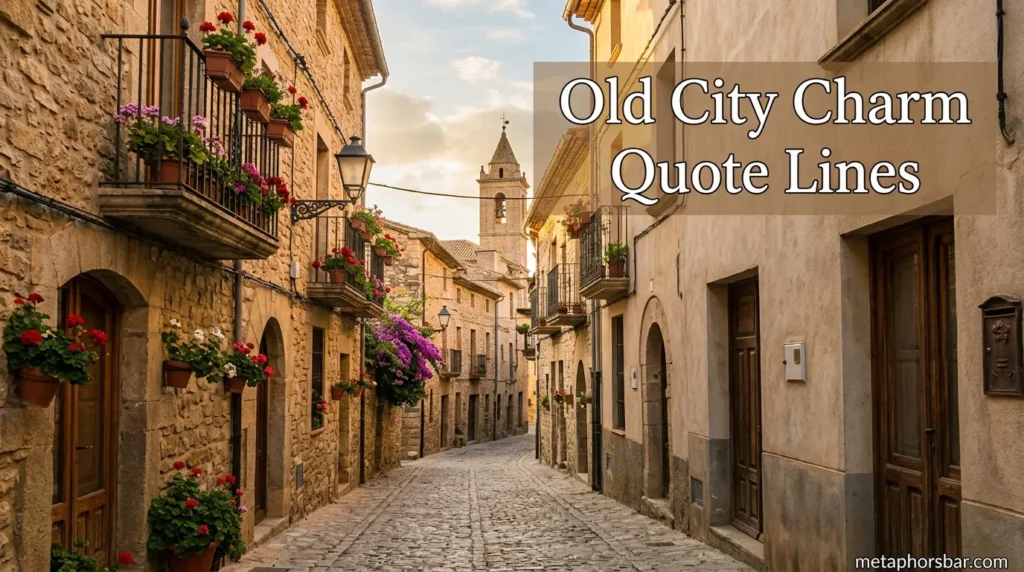 Old City Charm Quote Lines
