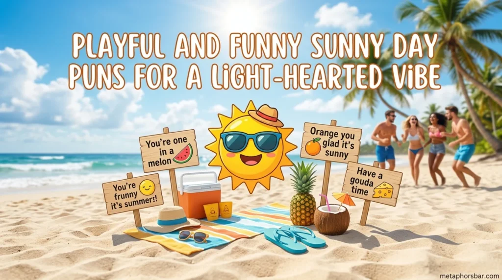 Playful and Funny Sunny Day Puns for a Light-Hearted Vibe