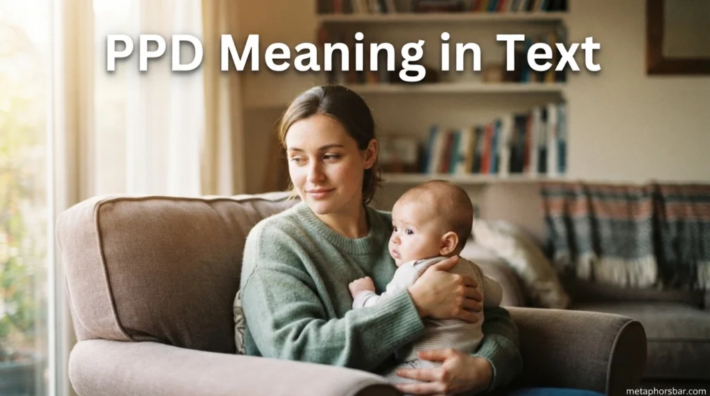 PPD Meaning in Text