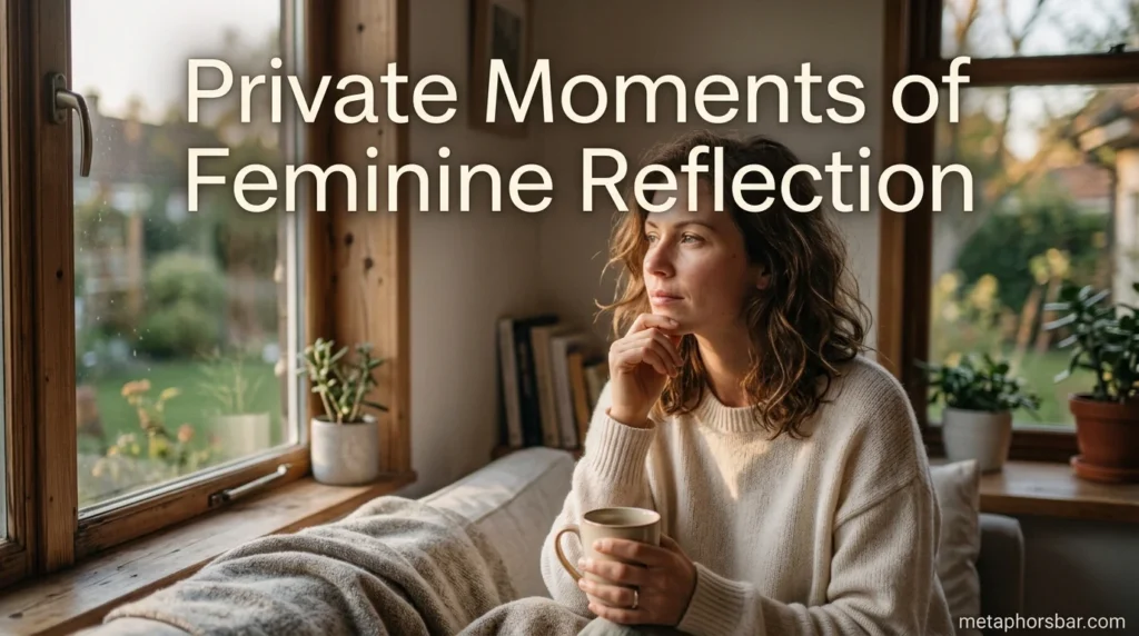 Private Moments of Feminine Reflection