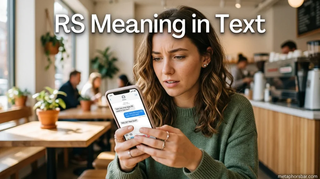 RS Meaning in Text