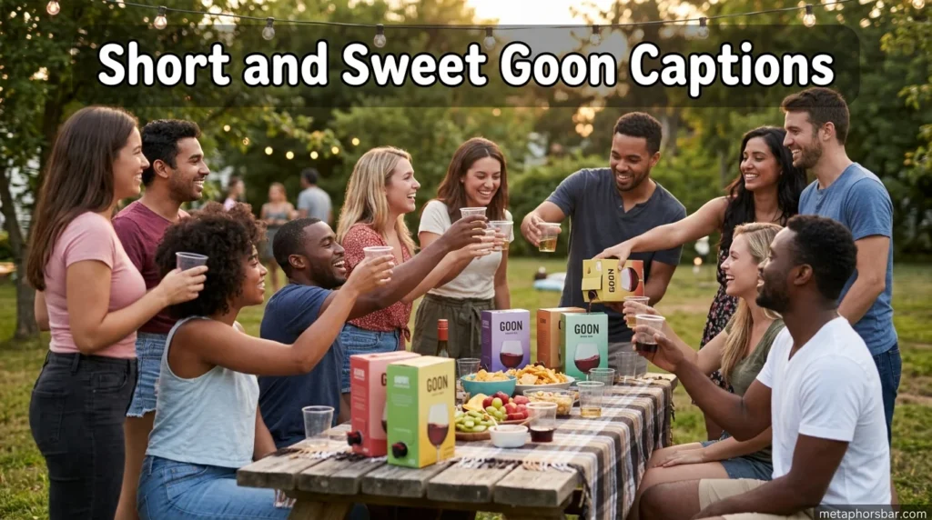 Short and Sweet Goon Captions