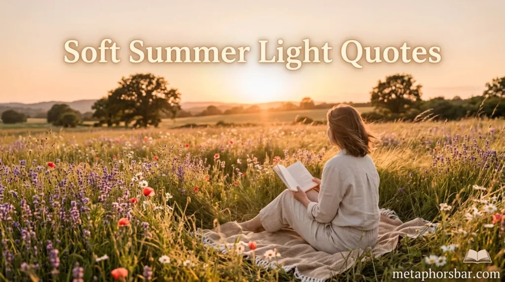 Soft Summer Light Quotes