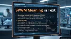 SPWM Meaning in Text
