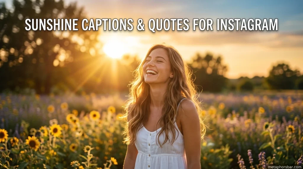 Sunshine Captions & Quotes for Instagram