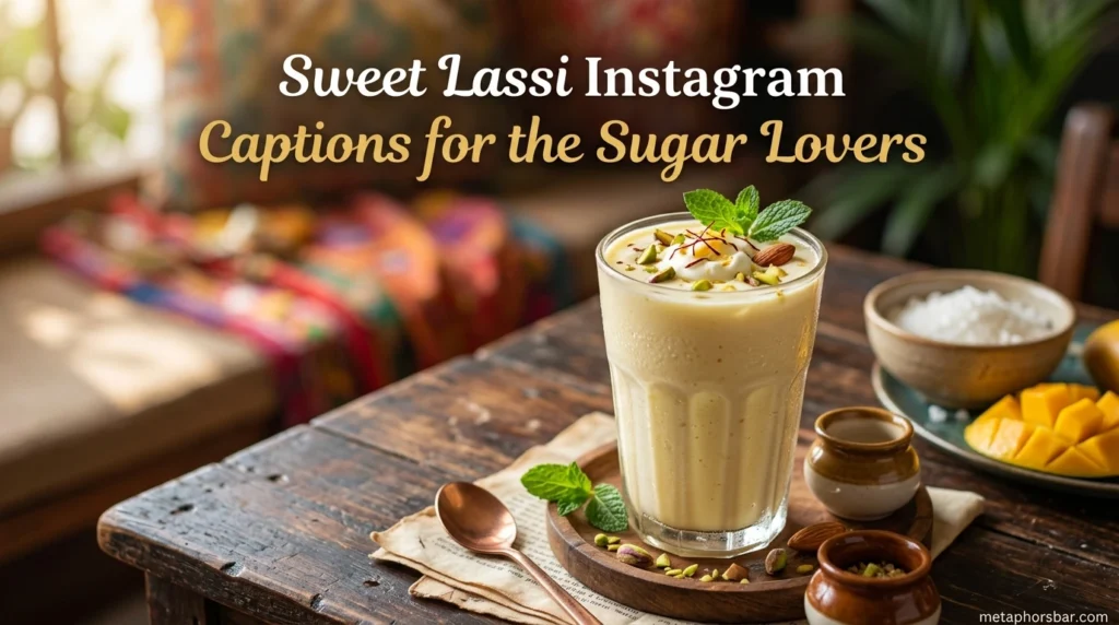 Sweet Lassi Instagram Captions for the Sugar Lovers