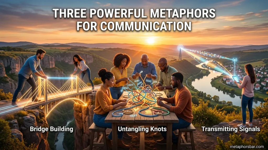 Three Powerful Metaphors for Communication
