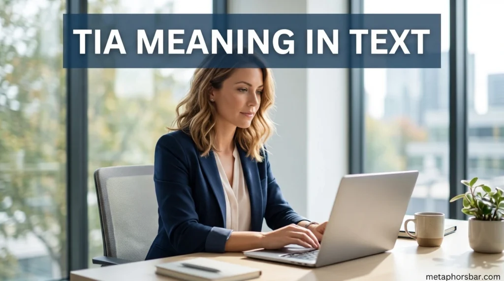 TIA Meaning in Text
