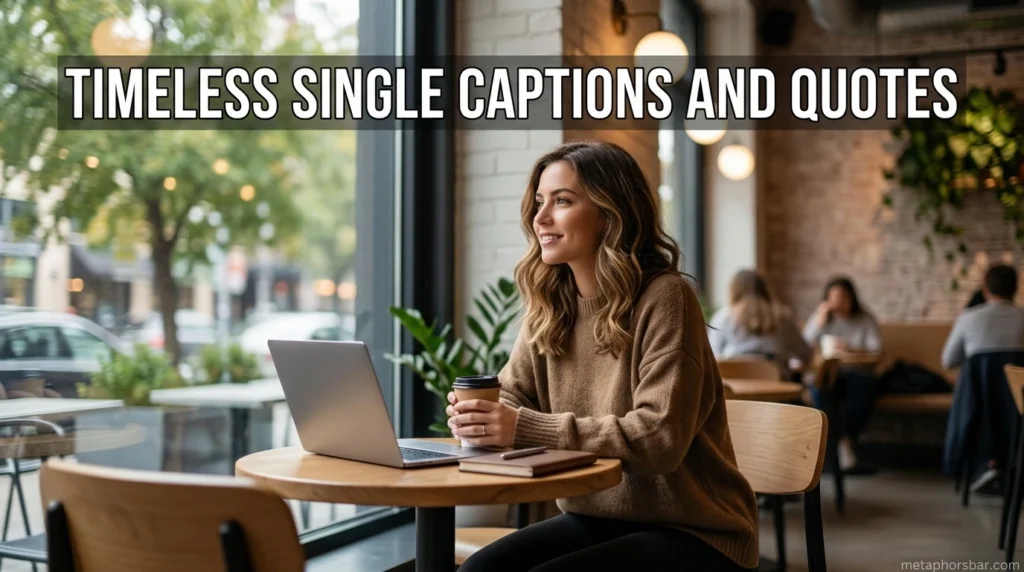 Timeless Single Captions And Quotes