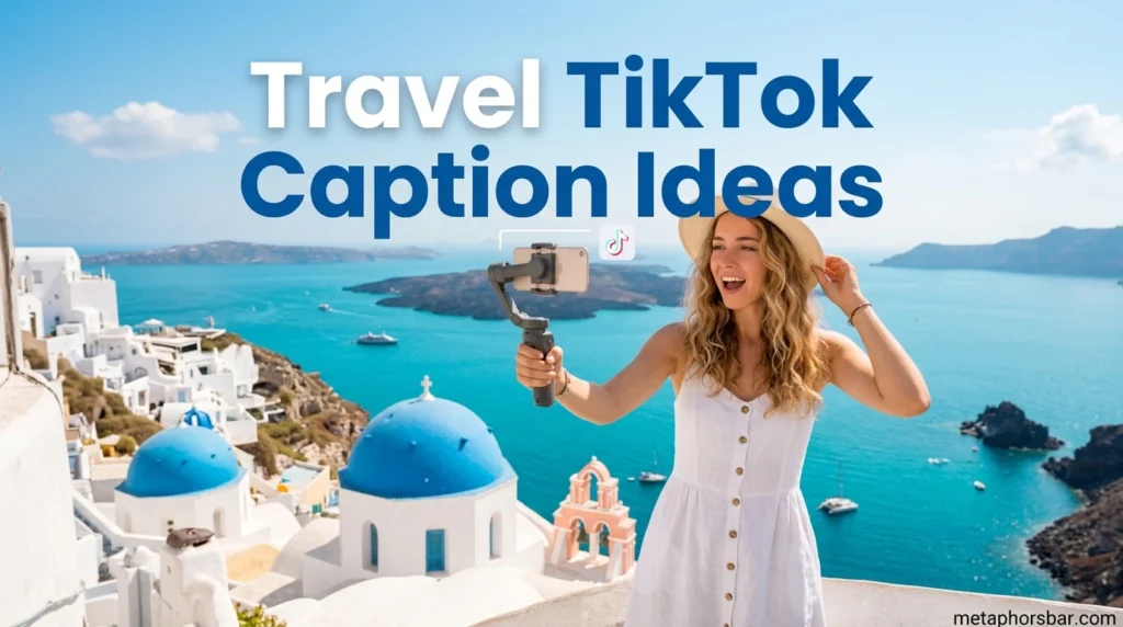 Travel TikTok Caption Ideas