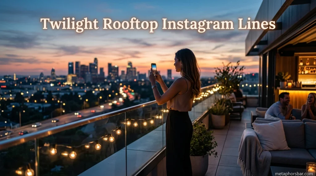 Twilight Rooftop Instagram Lines