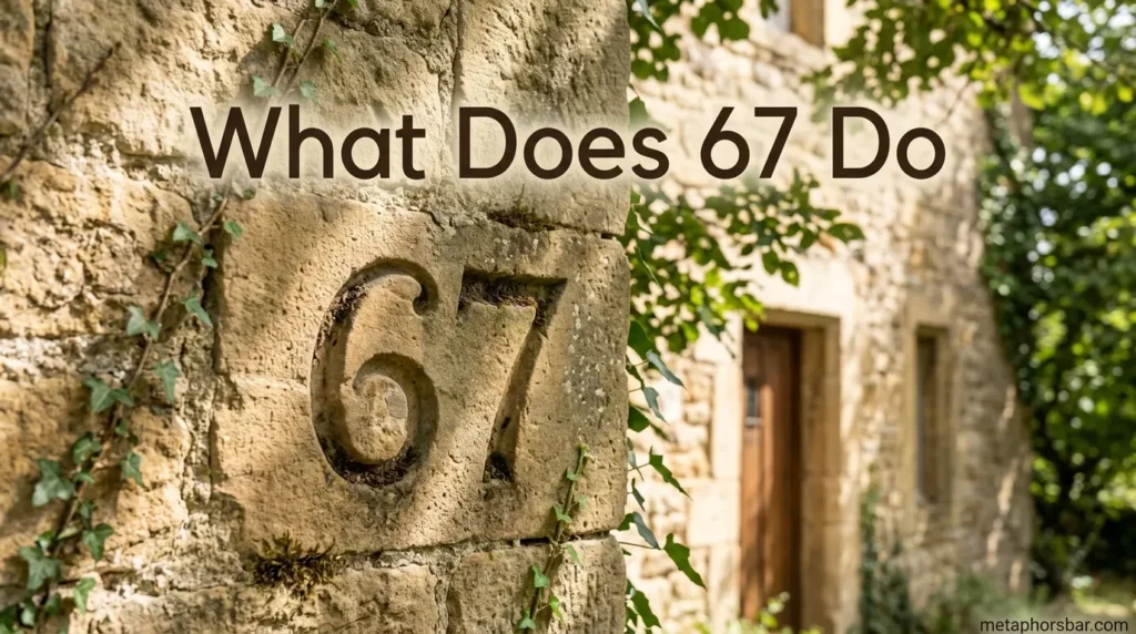 What Does 67 Do