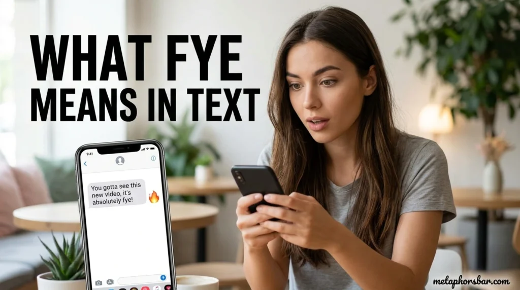 What Fye Means in Text