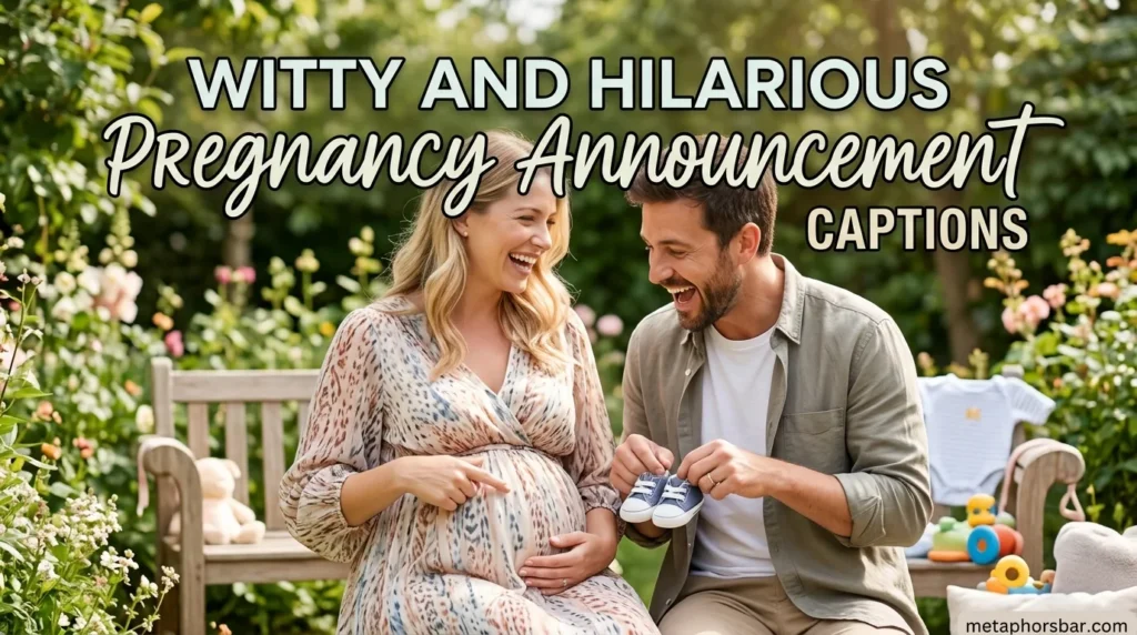 Witty and Hilarious Pregnancy Announcement Captions