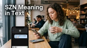 SZN Meaning in Text